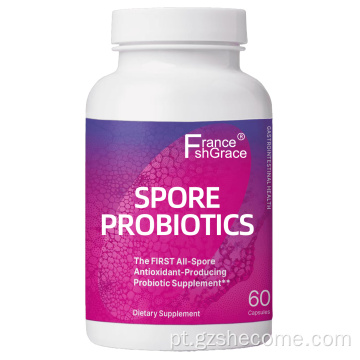 Probióticos Suplementos Probióticos de Saúde Baseada em Esporos